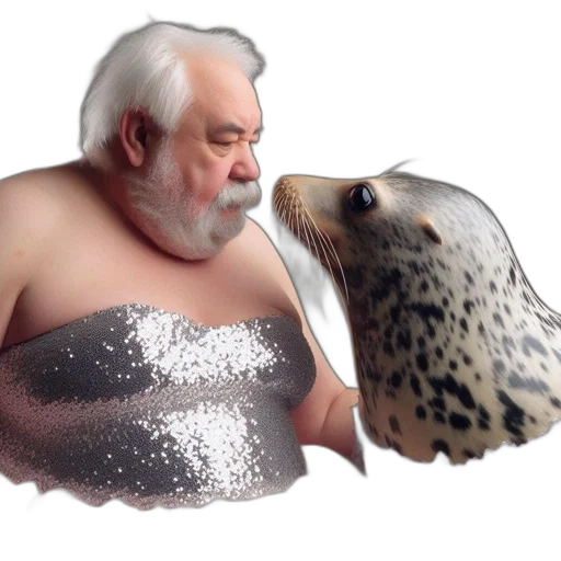 animal, creature, concept art, photorealistic, 3d render, outer space, underwater, elderly transparent PNG cut-out