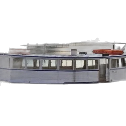 building, jewelry, crown, 3d render, photorealistic, white, boat, blue transparent PNG cut-out