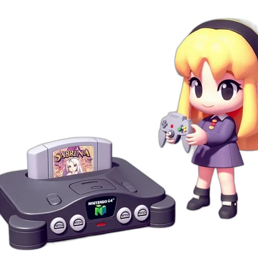 weapon, pixel art, 3d render, vaporwave, concept art, monochrome, young, girl transparent PNG cut-out