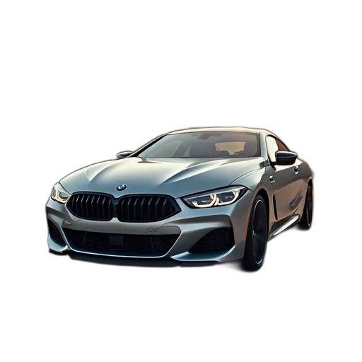 car, 3d render, photorealistic, bmw transparent PNG cut-out