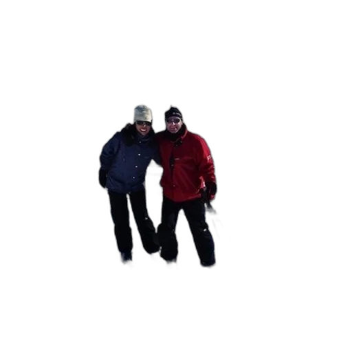 jacket, staff, 3d render, two transparent PNG cut-out