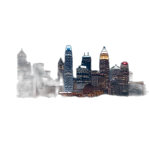 building, concept art, photorealistic, watercolor, pixel art, fog, city street, earth tones transparent PNG cut-out