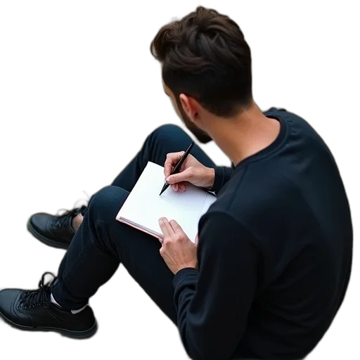 jacket, shoes, staff, furniture, photorealistic, concept art, pencil sketch, cartoon transparent PNG cut-out