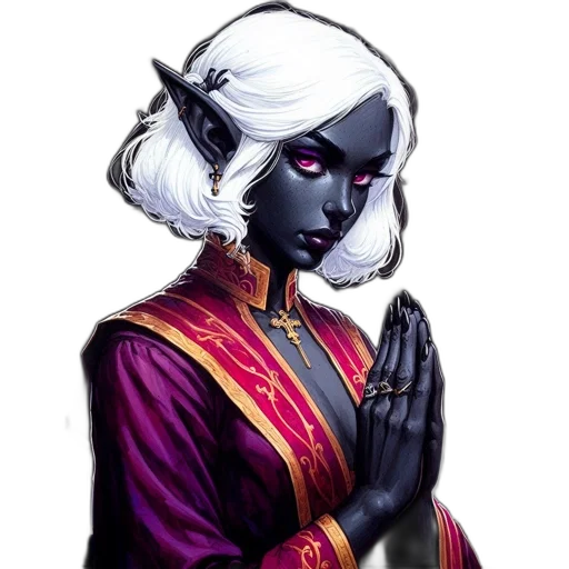 staff, mask, face, fantasy art, concept art, pixel art, comic book art, dark transparent PNG cut-out