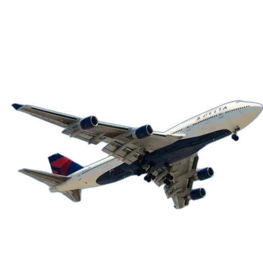 animal, weapon, 3d render, photorealistic, delta, airplane, flying, through transparent PNG cut-out