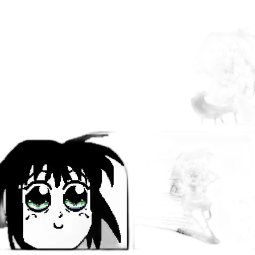 mask, face, creature, robot, concept art, anime, pixel art, cartoon transparent PNG cut-out