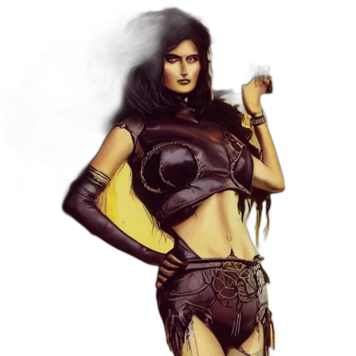 fantasy art, concept art, comic book art, pixel art transparent PNG cut-out