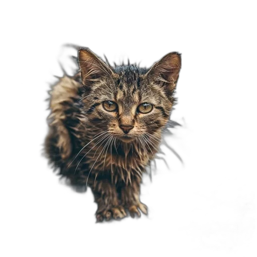animal, creature, hair, umbrella, photorealistic, pixel art, concept art, oil painting transparent PNG cut-out