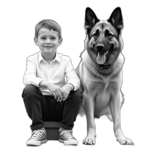 animal, staff, creature, photorealistic, pencil sketch, cartoon, 3d render, black transparent PNG cut-out