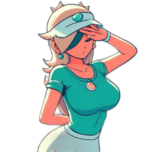 hat, dress, staff, robot, anime, concept art, cartoon, pixel art transparent PNG cut-out