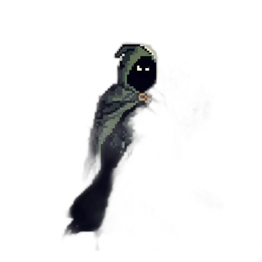 mask, creature, staff, animal, concept art, pixel art, watercolor, comic book art transparent PNG cut-out
