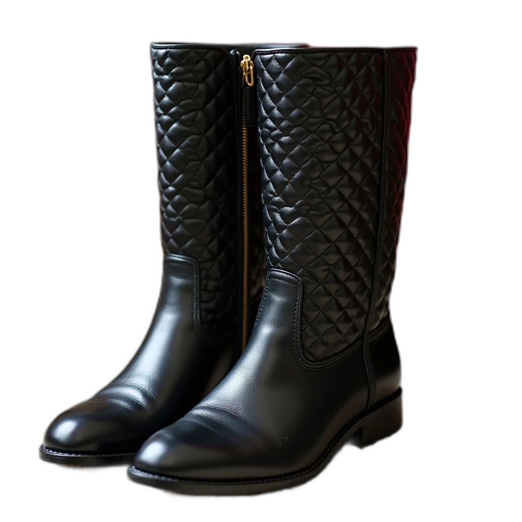 shoes, 3d render, photorealistic, concept art, fantasy art, dark, pair, black transparent PNG cut-out