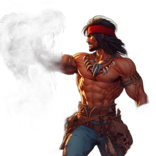 weapon, sword, fantasy art, concept art, comic book art, photorealistic, fire, muscular transparent PNG cut-out