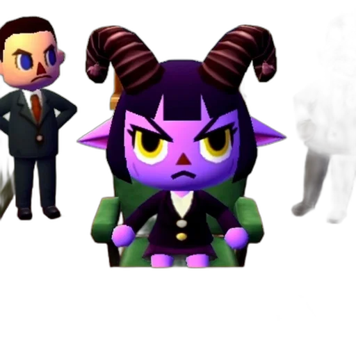 staff, creature, mask, concept art, 3d render, cartoon, pixel art, dark transparent PNG cut-out