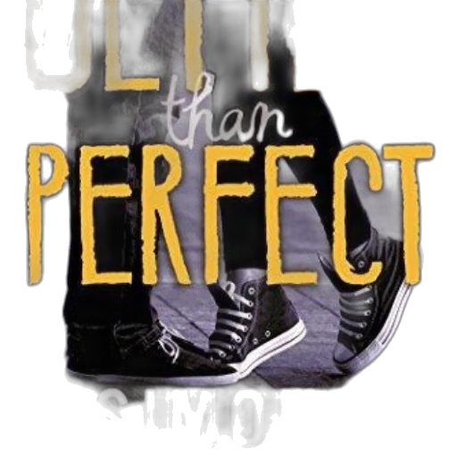 photorealistic, book, cover, title, better, than, perfect, simone transparent PNG cut-out