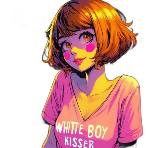 face, mask, dress, robot, watercolor, comic book art, anime, concept art transparent PNG cut-out