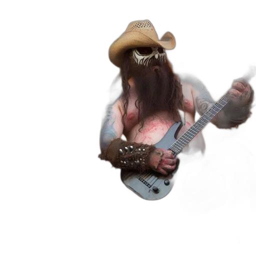 creature, animal, hat, mask, concept art, fantasy art, photorealistic, 3d render transparent PNG cut-out