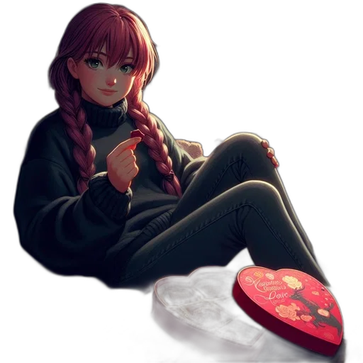 jacket, shoes, food, creature, pixel art, concept art, anime, fantasy art transparent PNG cut-out