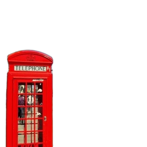3d render, concept art, pixel art, photorealistic, red, telephone, booth, stands transparent PNG cut-out