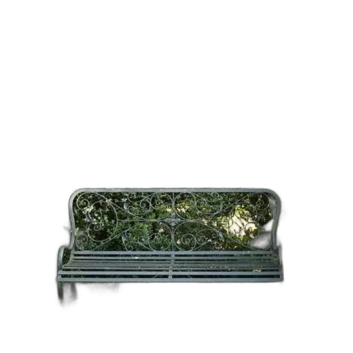 furniture, crown, food, car, wrought, iron, bench, intricate transparent PNG cut-out