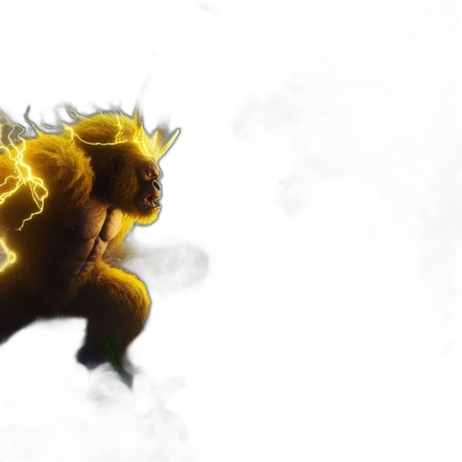 dragon, creature, concept art, fantasy art, comic book art, 3d render, fire, golden transparent PNG cut-out