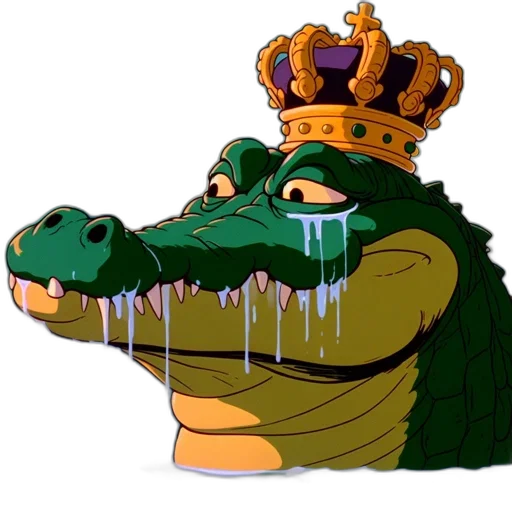 crown, dragon, creature, animal, concept art, photorealistic, pixel art, cartoon transparent PNG cut-out