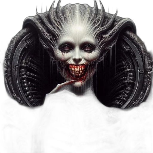 face, creature, mask, hair, concept art, fantasy art, photorealistic, comic book art transparent PNG cut-out