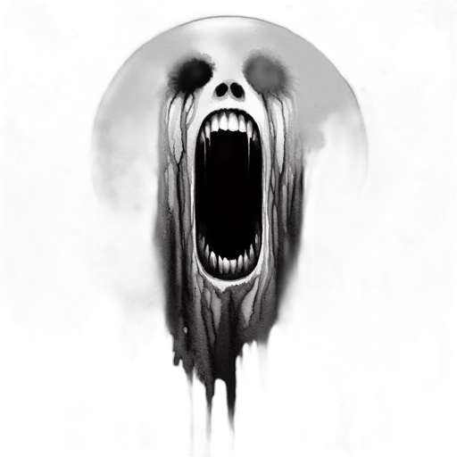 creature, face, mask, animal, concept art, photorealistic, comic book art, fantasy art transparent PNG cut-out