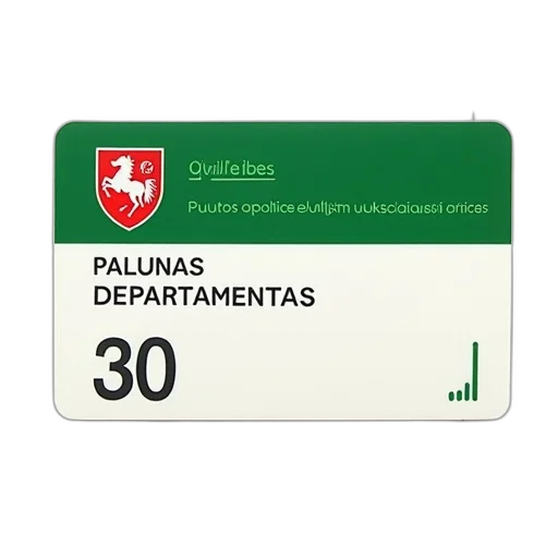 green, white, identification, card, red, emblem, featuring, horse transparent PNG cut-out