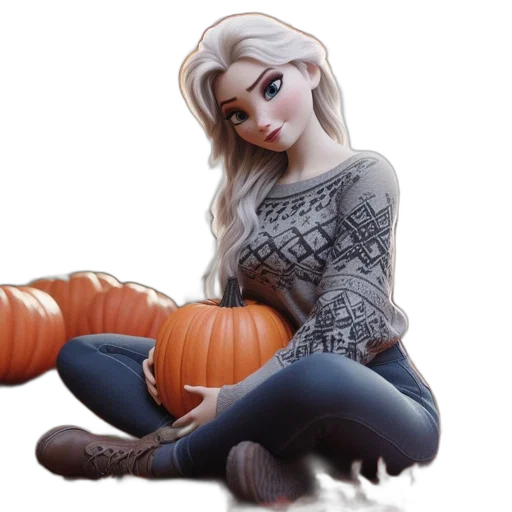 fantasy art, concept art, pixel art, cartoon, monochrome, animated, female, character transparent PNG cut-out