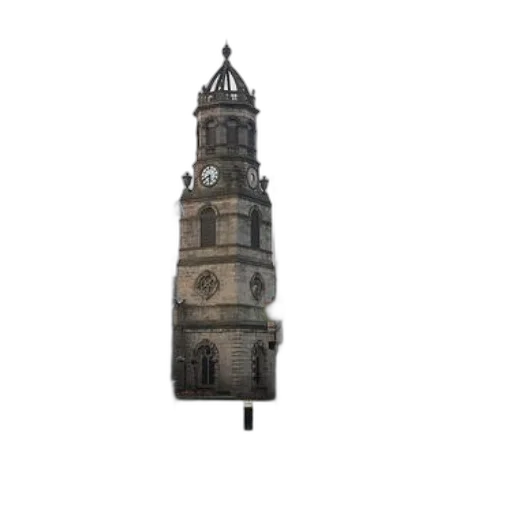 building, dress, umbrella, crown, 3d render, photorealistic, pixel art, concept art transparent PNG cut-out
