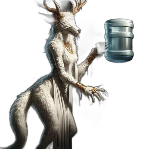 dragon, creature, animal, staff, concept art, fantasy art, pixel art, 3d render transparent PNG cut-out