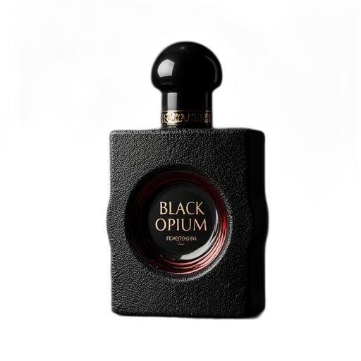 bottle, weapon, black, opium, eau, toilet, 50ml transparent PNG cut-out
