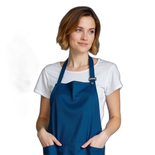 dress, staff, face, oil painting, photorealistic, anime, cartoon, blue transparent PNG cut-out