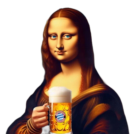 bottle, face, robot, dress, photorealistic, pixel art, fantasy art, oil painting transparent PNG cut-out