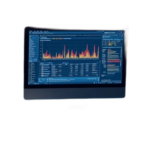 computer, monitor, shows, status transparent PNG cut-out