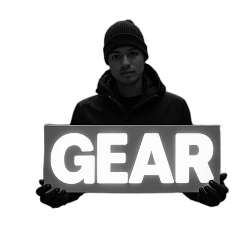 jacket, face, staff, hat, person, holding, large, illuminated transparent PNG cut-out