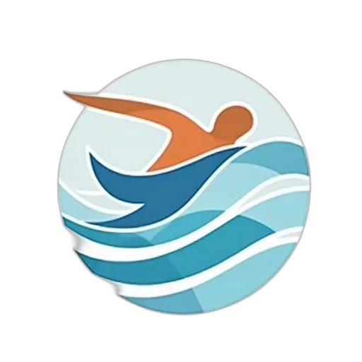 staff, logo, swimming, school transparent PNG cut-out