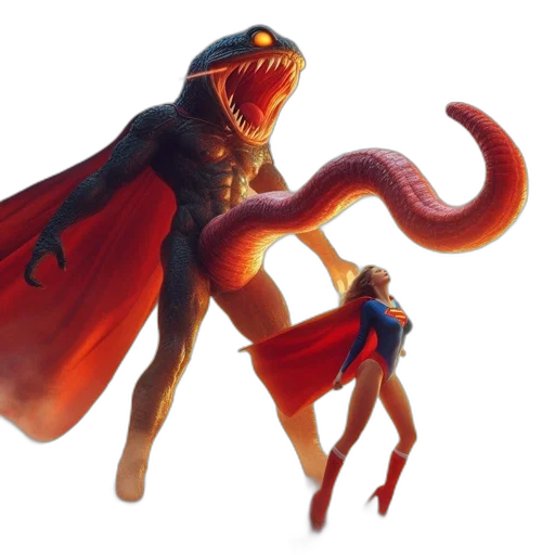 creature, dragon, concept art, 3d render, fantasy art, comic book art, outer space, scene transparent PNG cut-out