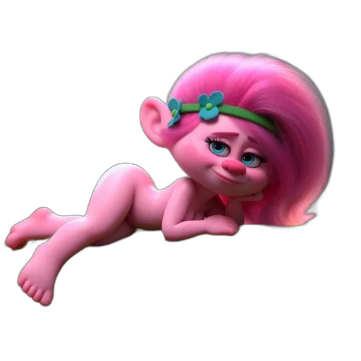 creature, animal, hair, face, 3d render, concept art, vaporwave, photorealistic transparent PNG cut-out