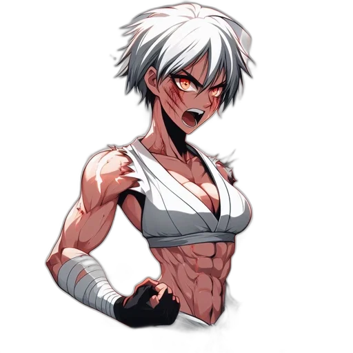 weapon, robot, pixel art, anime, concept art, comic book art, monochrome, animated transparent PNG cut-out