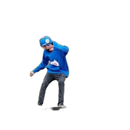 jacket, staff, hat, creature, 3d render, concept art, pixel art, blue transparent PNG cut-out