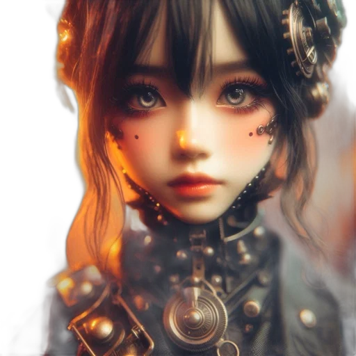 robot, crown, face, jewelry, fantasy art, photorealistic, 3d render, concept art transparent PNG cut-out