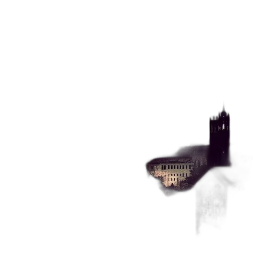 building, crown, shoes, dragon, pixel art, 3d render, concept art, photorealistic transparent PNG cut-out