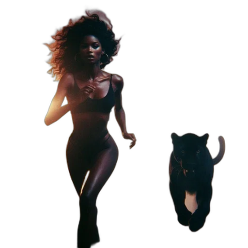animal, creature, dress, concept art, pixel art, photorealistic, comic book art, dark transparent PNG cut-out