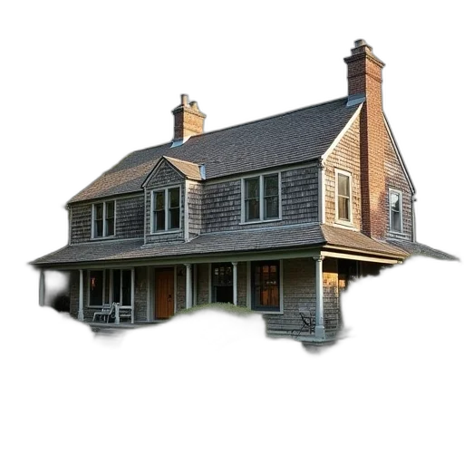 building, 3d render, photorealistic, concept art, city street, old, cape, house transparent PNG cut-out