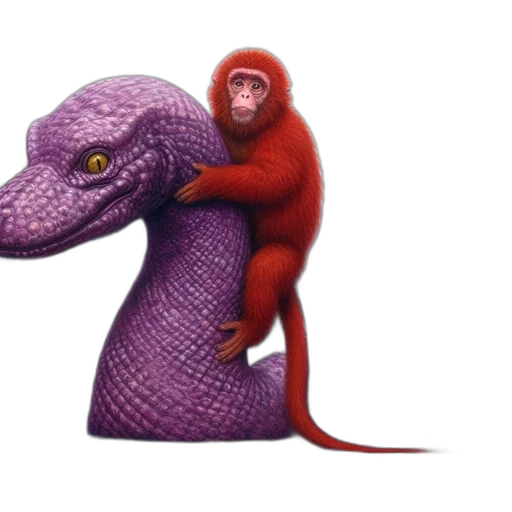 creature, animal, dragon, concept art, 3d render, fantasy art, photorealistic, red transparent PNG cut-out