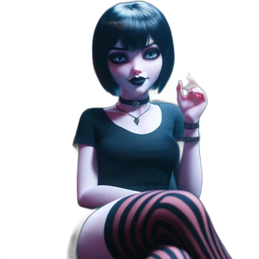 dress, jewelry, face, creature, concept art, 3d render, comic book art, fantasy art transparent PNG cut-out