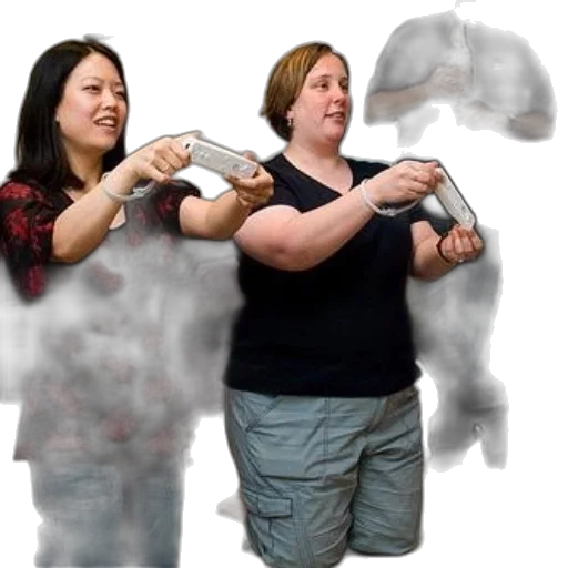 staff, weapon, sword, concept art, two, women, play, wii transparent PNG cut-out