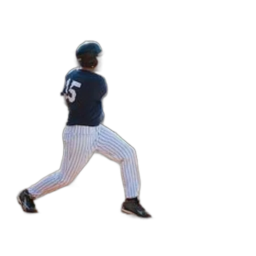 animal, baseball, player, striped, uniform, swinging, bat, field transparent PNG cut-out
